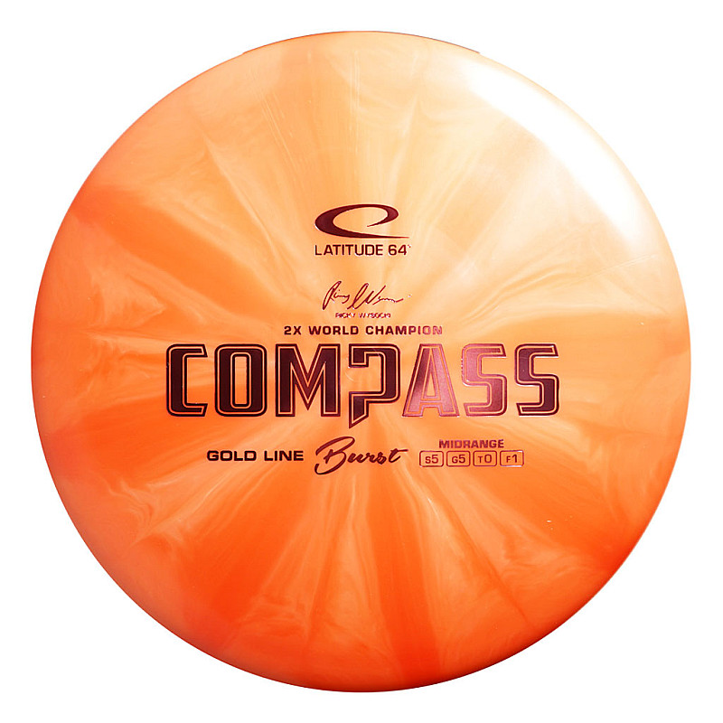 Gold Burst Compass