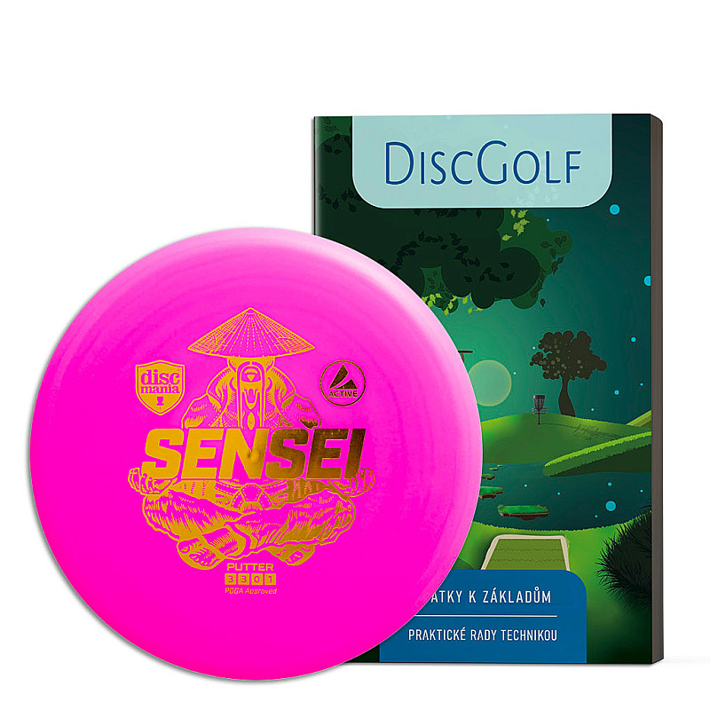 Správná startovací discgolfová sada (putter, příručka)